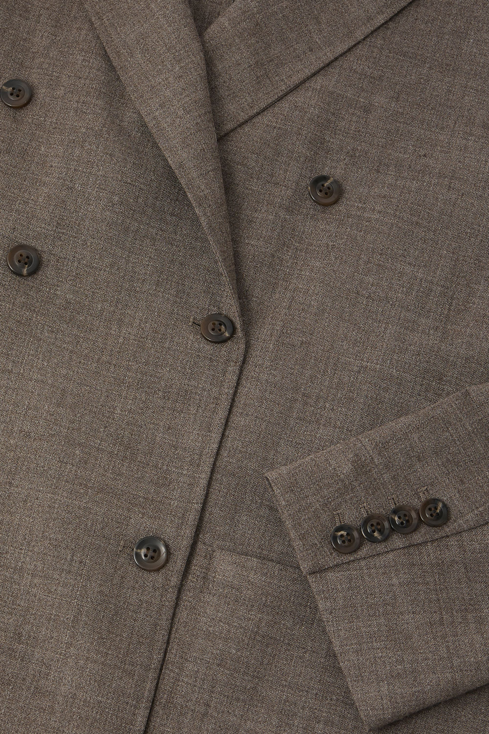 Veste Drew - Marron/Écru - Laine - Femme vue 8