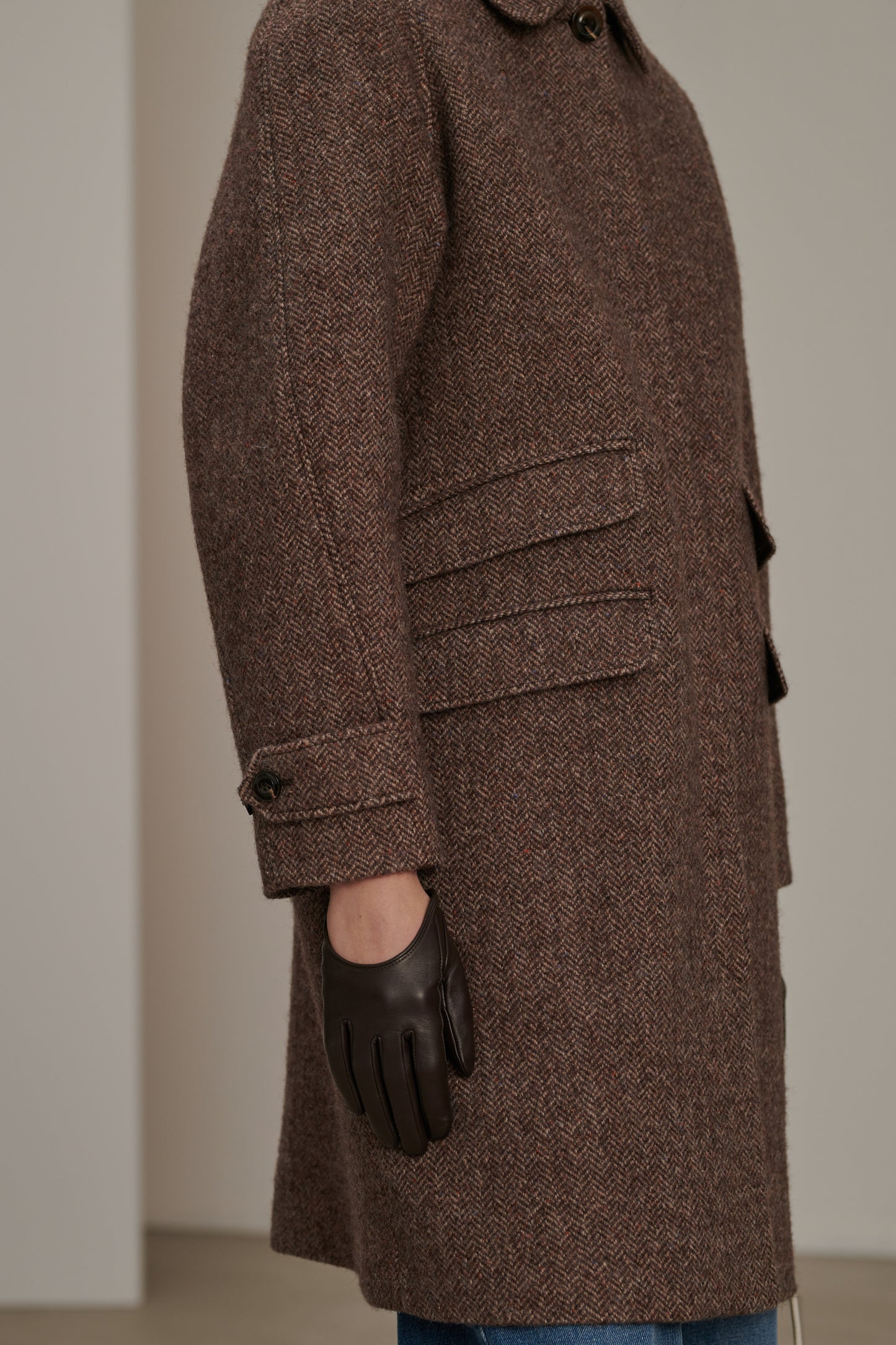 Manteau Simba - Châtaigne - Laine - Femme