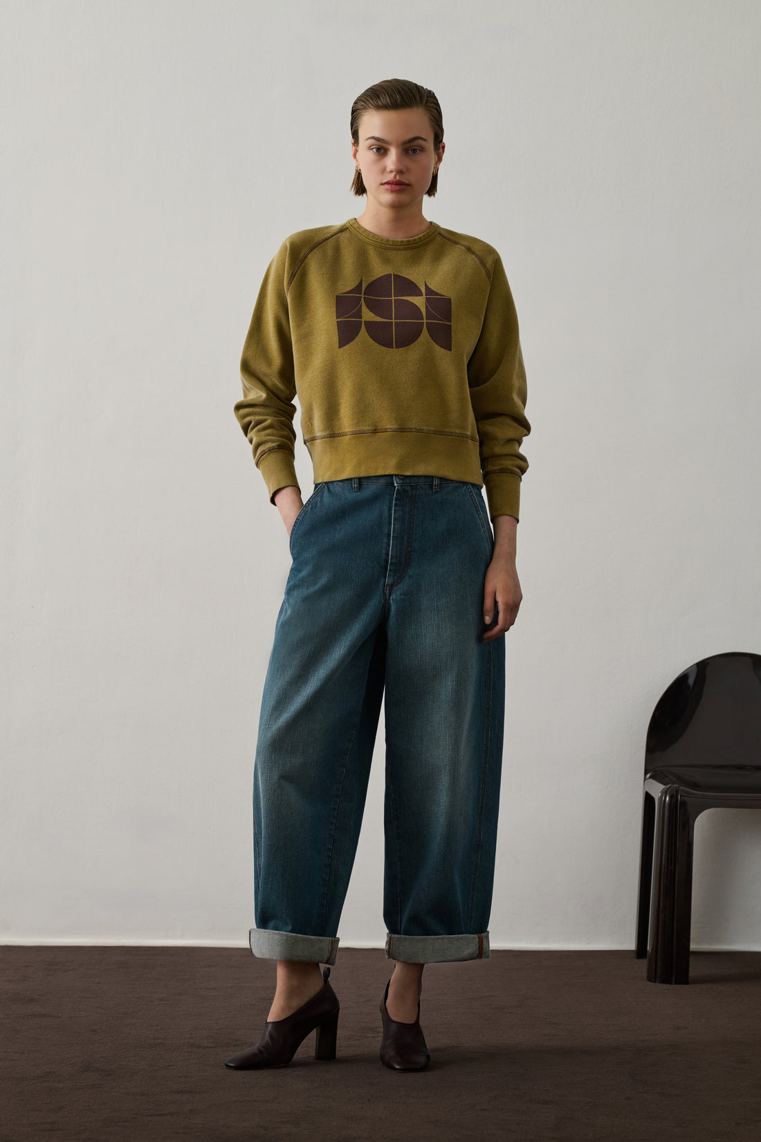 Jean Gabin - Bleu/Vert - Femme