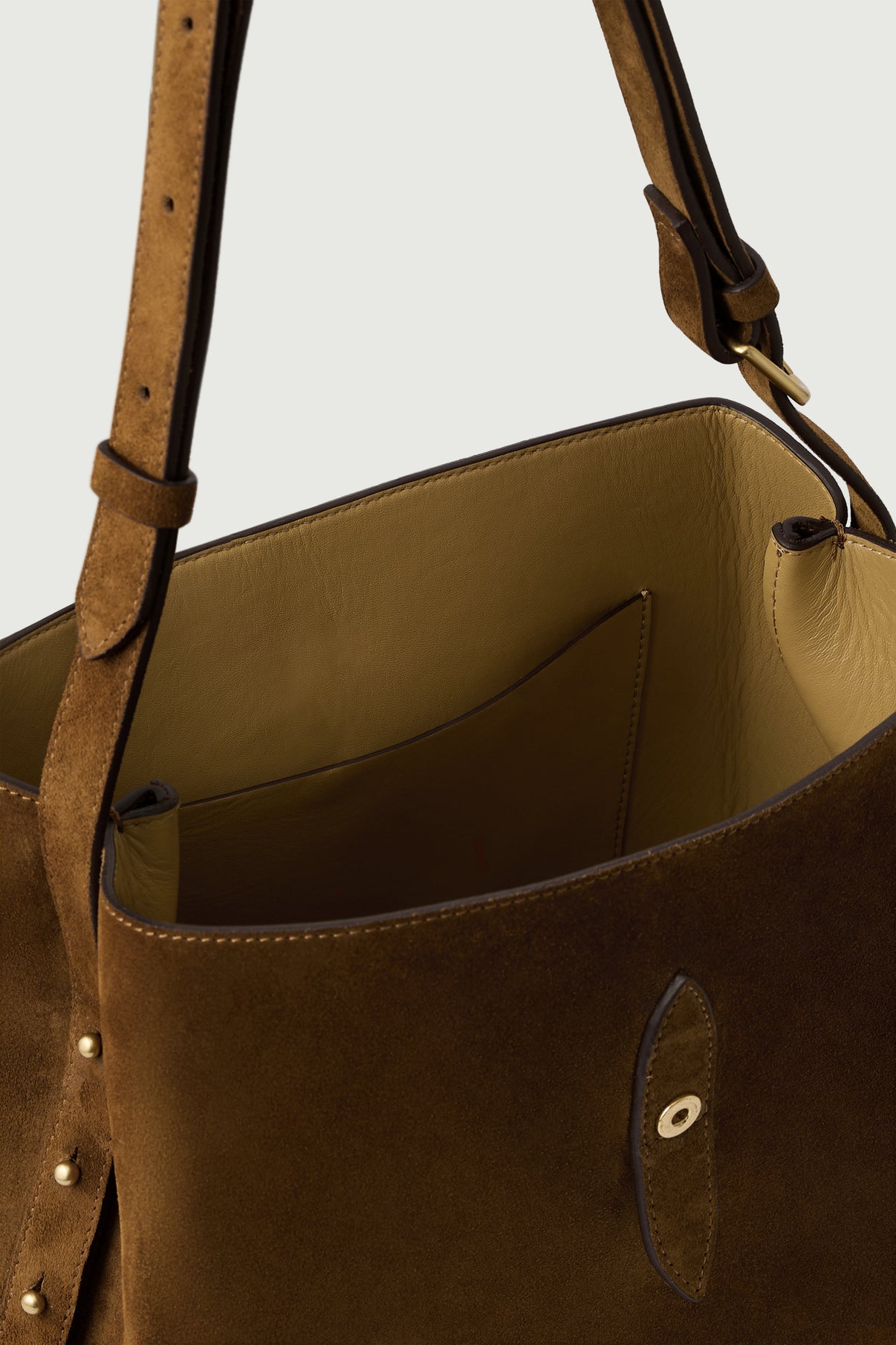 Sac Bello - Caramel - Cuir - Femme vue 4