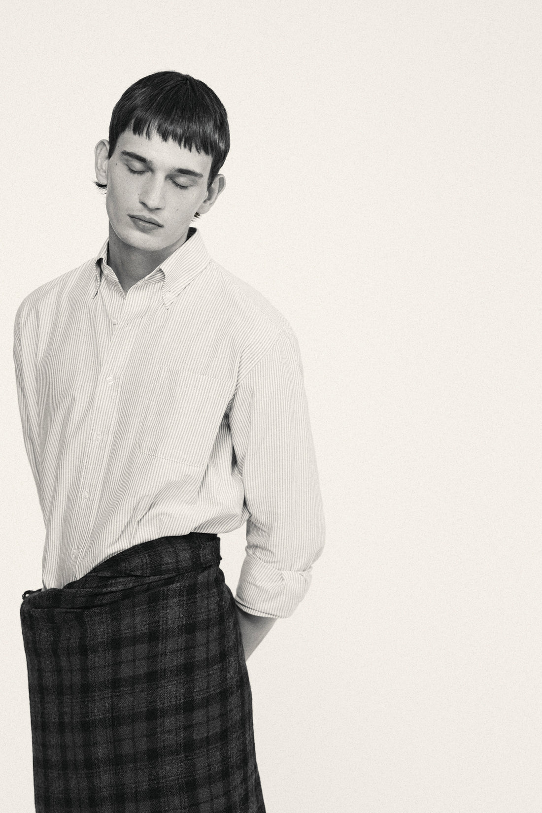 Chemise Nicolas - Marron - Coton - Homme